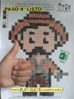 Pixel-Personajes-Mexicanos-2-Revolución-Letras -y-Numeros-Pancho-Villa-listo